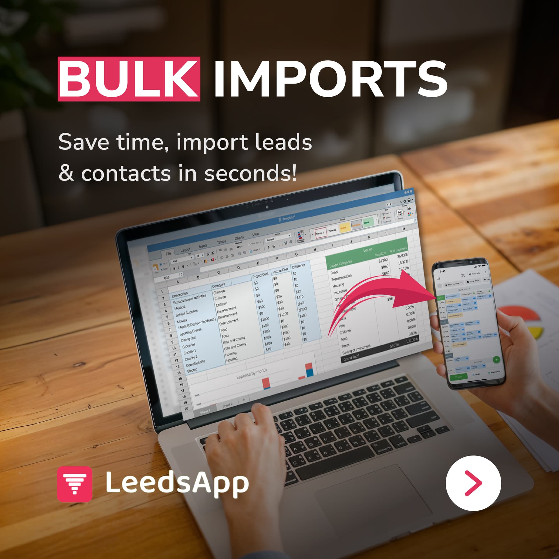 Bulk import dashboard